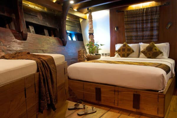 Silolona cabin interior