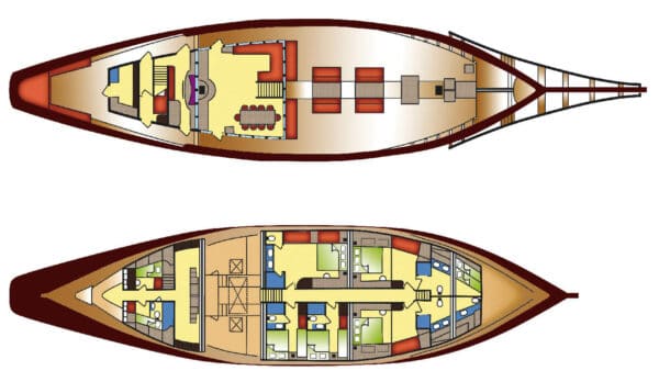 Silolona deck plan