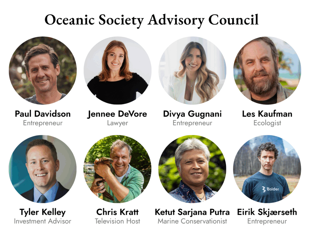 Oceanic Society advisory council members