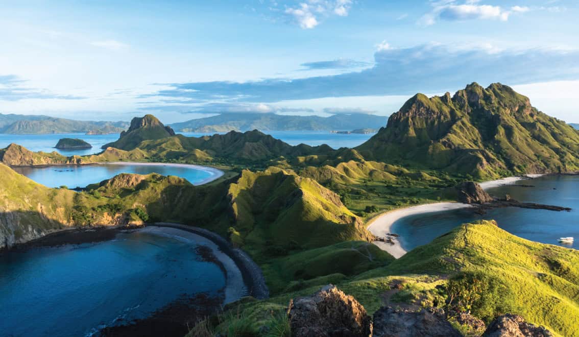 Komodo National Park Padar Island landscape
