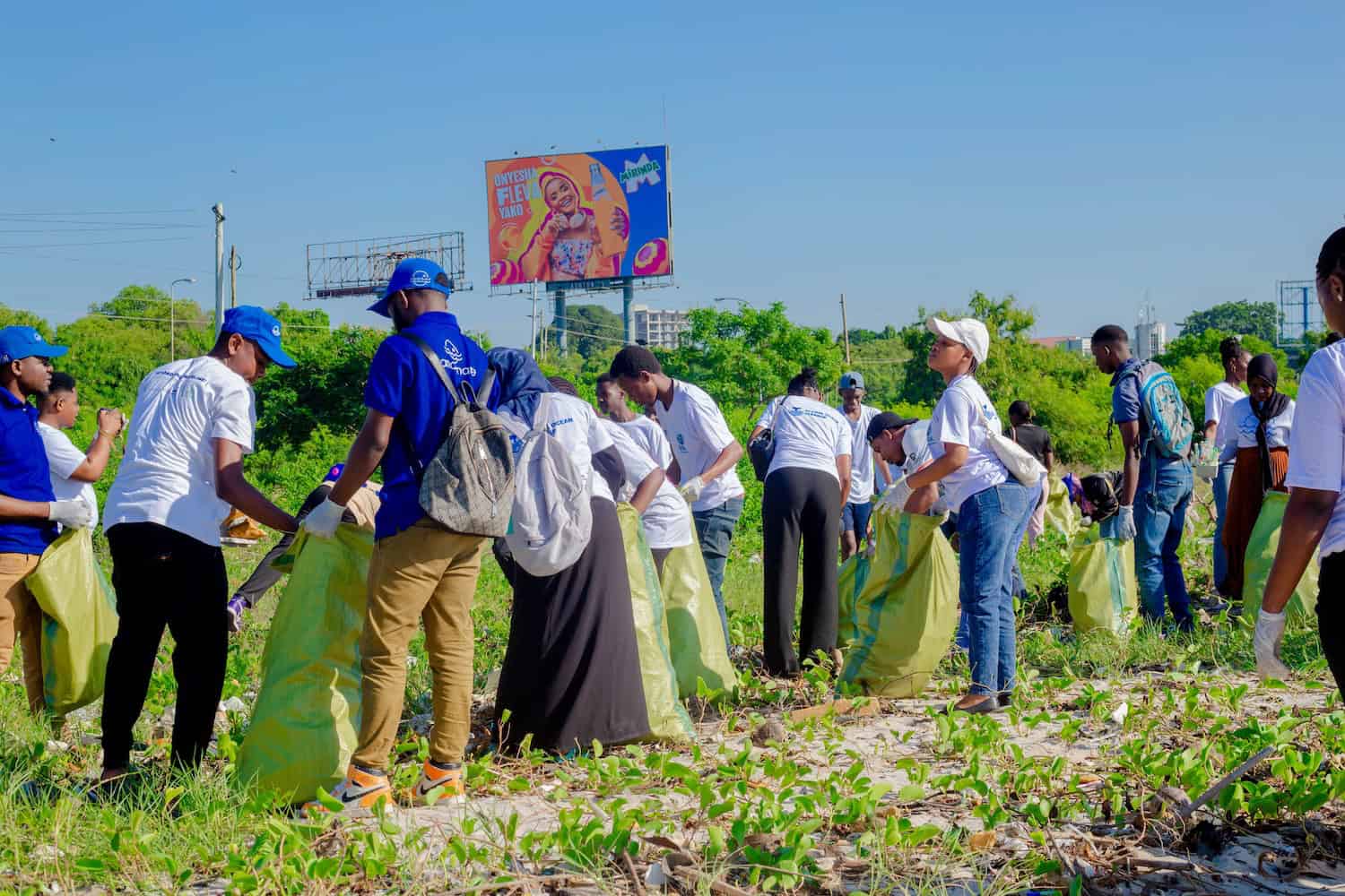 SOA Tanzania cleanup at Mlingotini Island