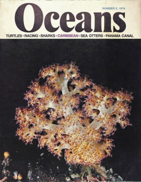 1974 cover of Oceans Magazine